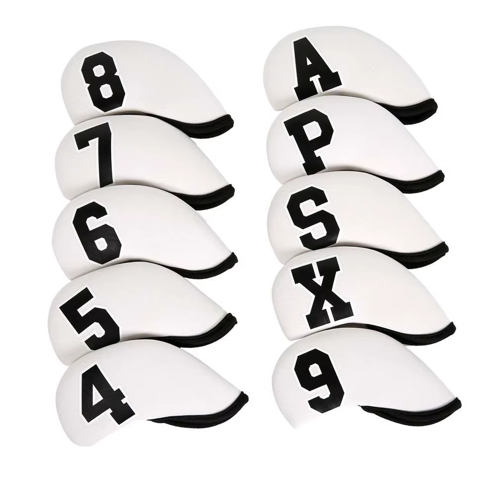 Juego de fundas para hierros de golf con diseño numerado - imagen 2