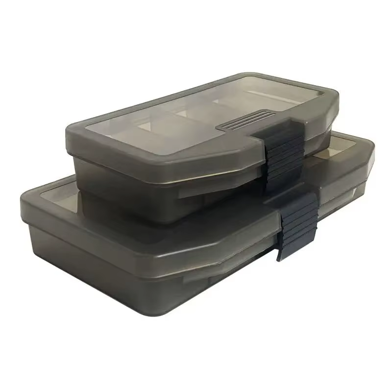 BURLE Aparejos de pesca de plástico Visible gris - Señuelo y caja - imagen 2