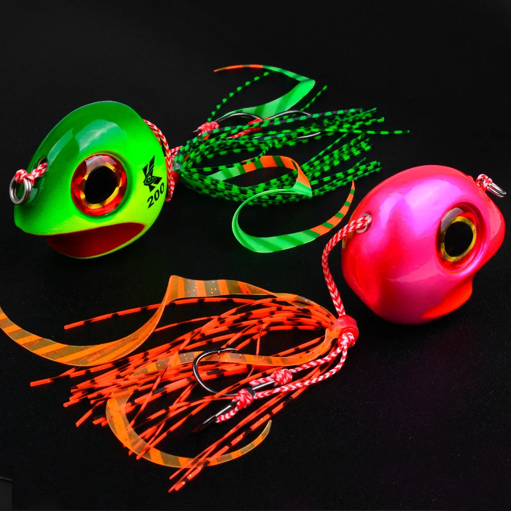 LHFSH Señuelo Jig Luminoso Pulpo doble anzuelo para calamar - imagen 3