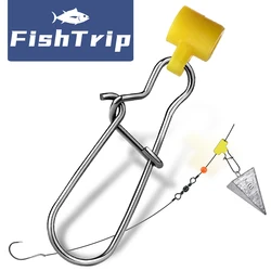 Plomos de curricán FishTrip con broche giratorio