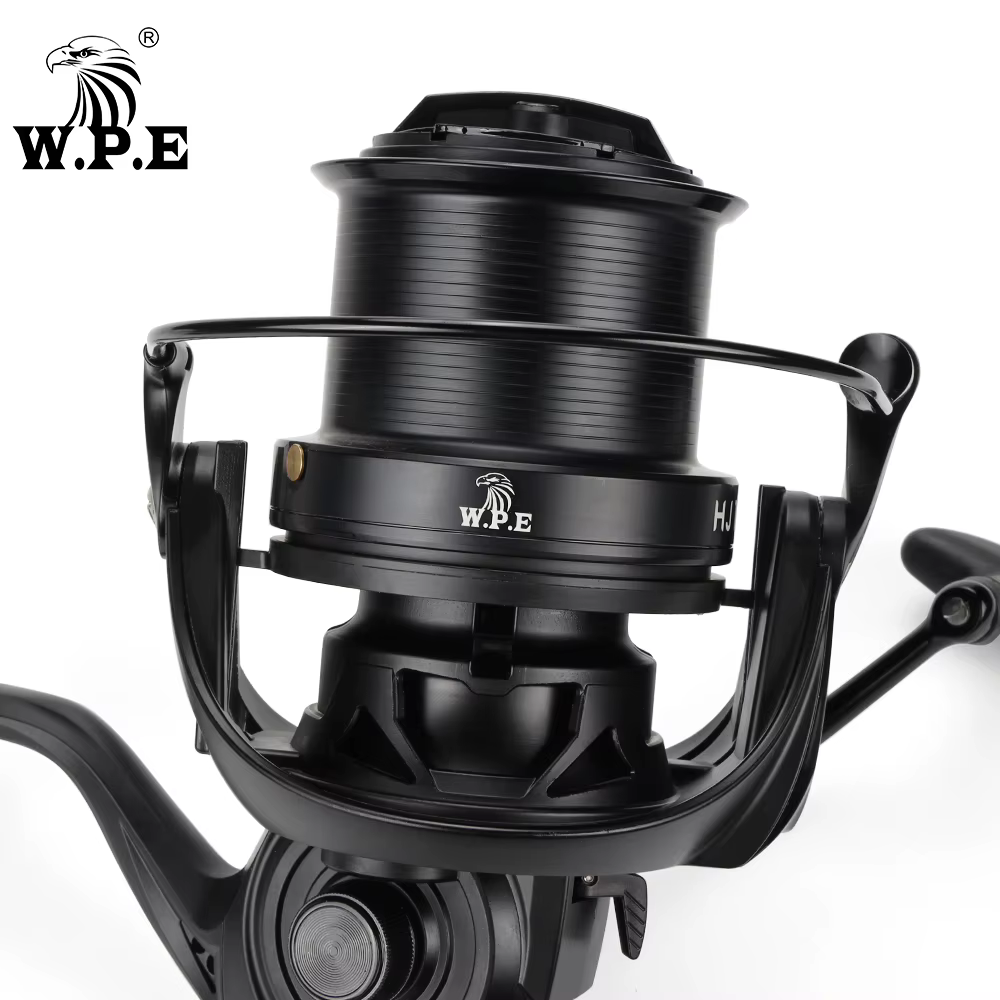 W.P.E HJ 12000/14000 Carrete de Carpa 7+1 Rodamientos - imagen 3