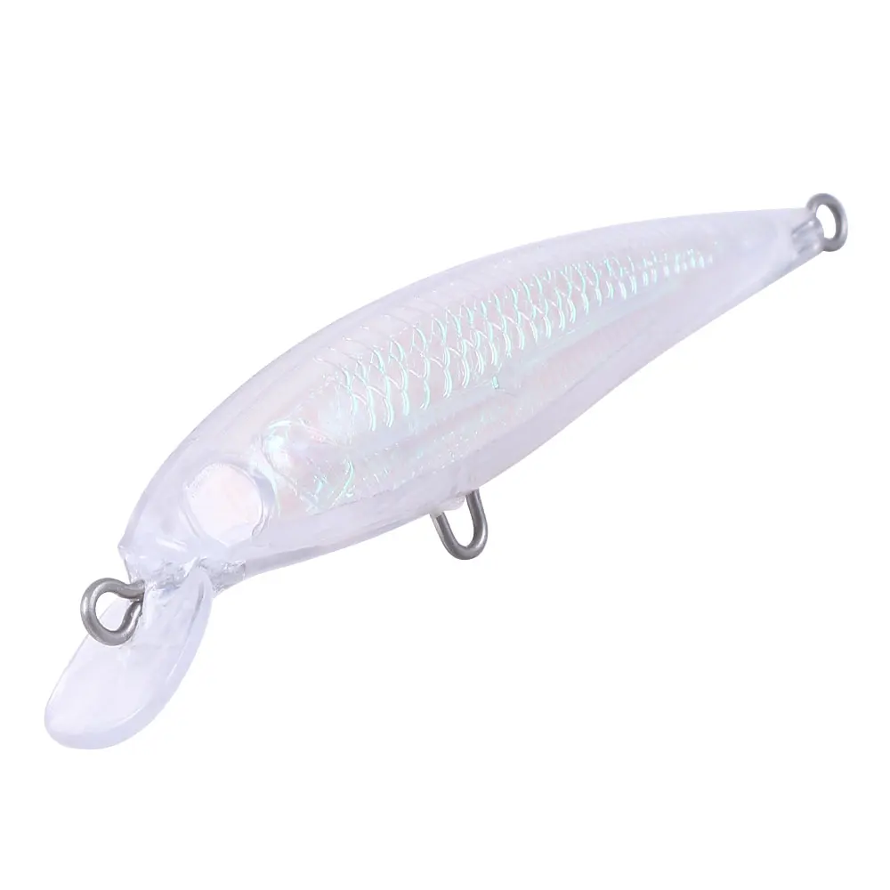 Minnow Jerkbait Wobbler duro transparente para bricolaje - imagen 4