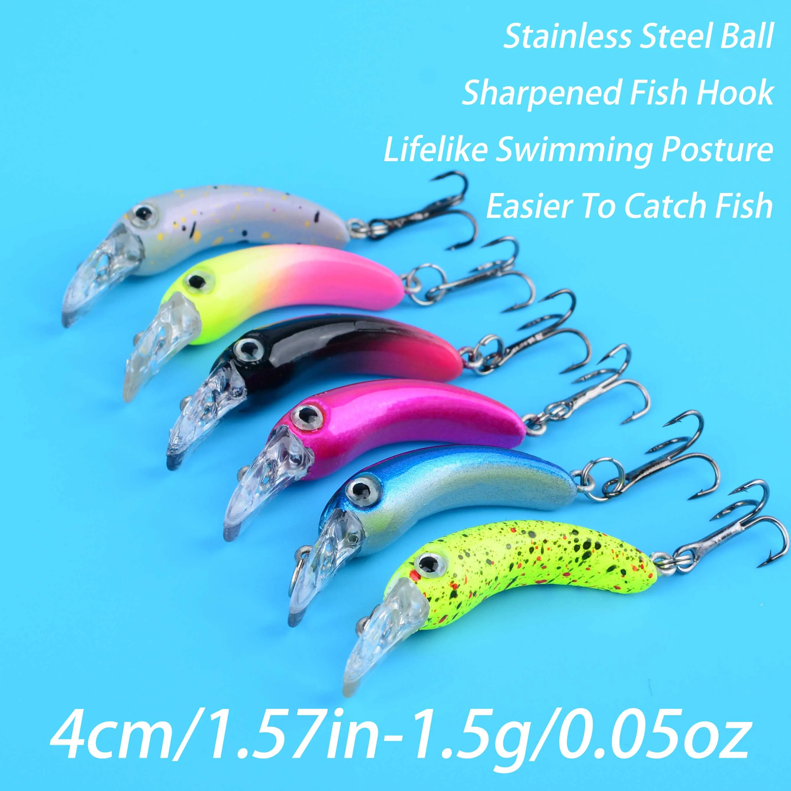 Señuelo Minnow Popper para lubina – Crankbait de plástico duro - imagen 4