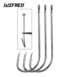 Wifreo Anzuelo Offset Vástago Largo para Pesca en Mar