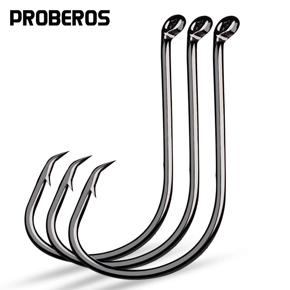 Anzuelos con púas Proberos de acero carbono para agua salada - imagen 2