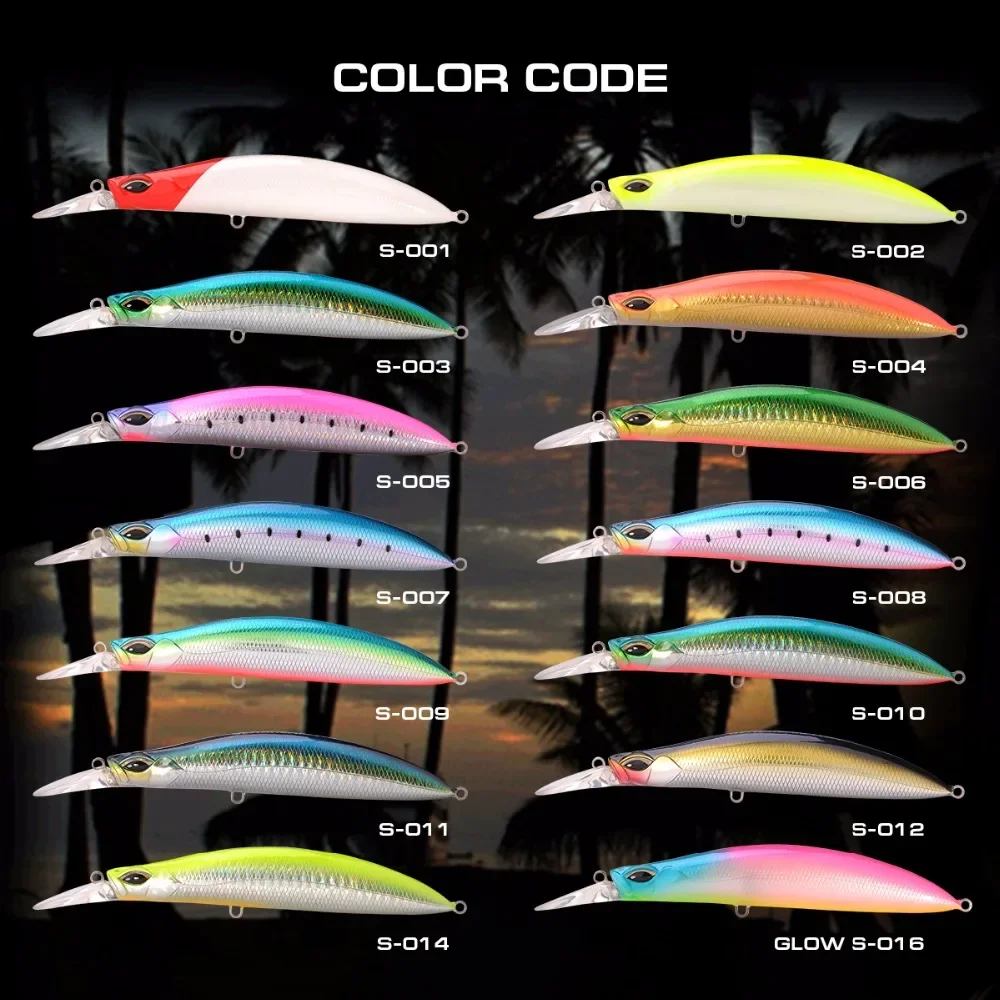 Wobble MINNOW Crankbait hundido – 115mm 27g minnow Japón - imagen 5