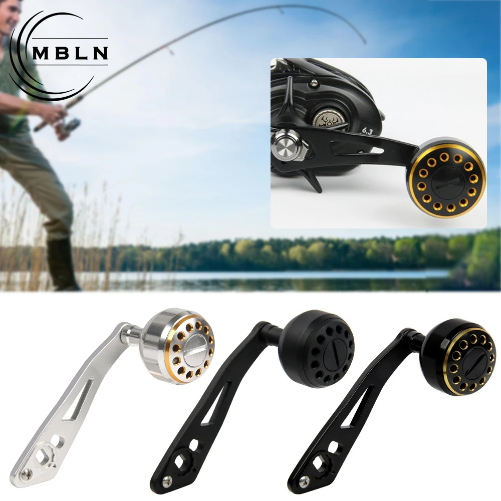 Manivela metálica para carrete baitcasting 8x5mm - imagen 2
