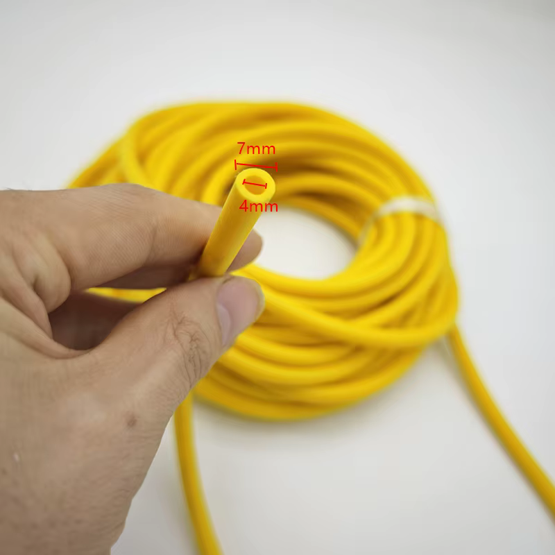 Tubo látex para tirachinas – Amarillo - imagen 5