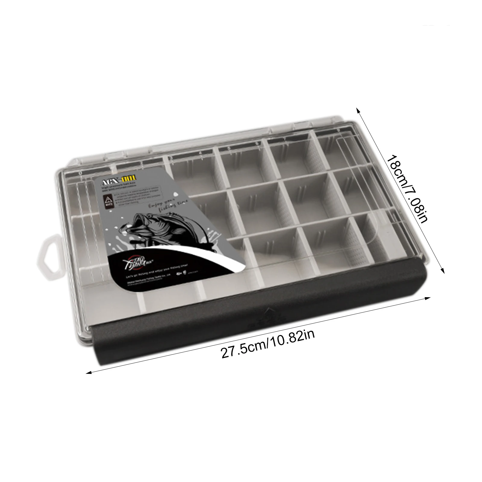 Caja organizadora para señuelos UT con divisores extraíbles - imagen 5
