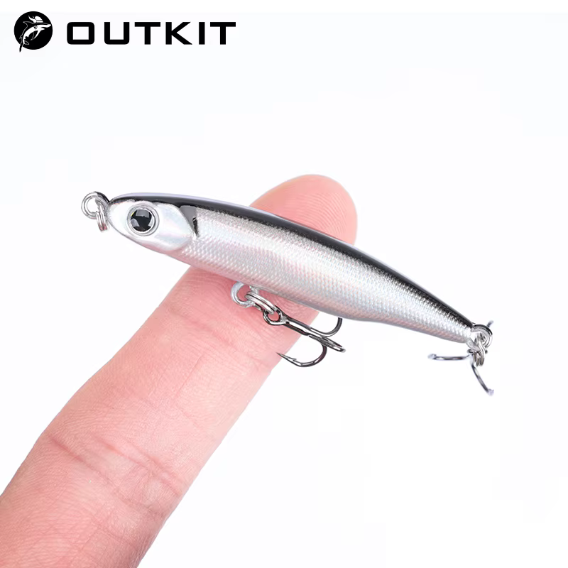 OUTKIT Minnow Sinking – Cebo artificial para spinning