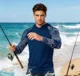 Camiseta de pesca con capucha UV transpirable manga larga - imagen 5