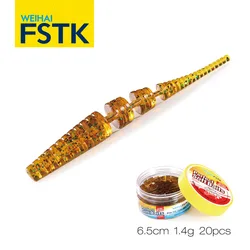 FSTK Wobbler Shad 6,5 cm – Cebo suave para lubina y Pike