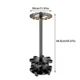 Soporte para cañas de garaje rotativo 360° de pie - imagen 4