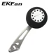Manivela de carrete de pesca EKFan de aluminio para señuelos - imagen 3