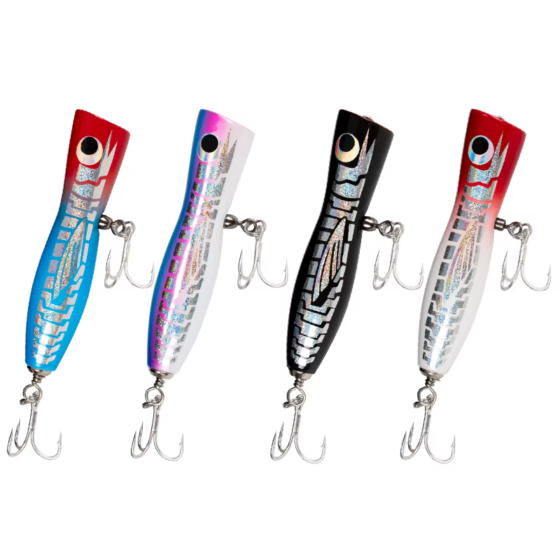Popper de madera Obsession WD121 para agua salada 35g - imagen 2