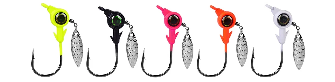 Jighead con ojo 3D realista