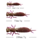 Señuelo blando tipo larva para lubina y carpa de vinilo - imagen 2