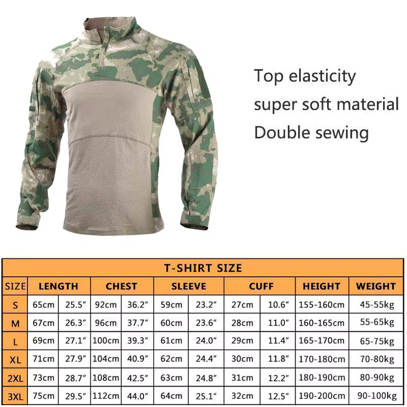 Camisa de Pesca Transpirable con Cremallera – Ajuste Ceñido