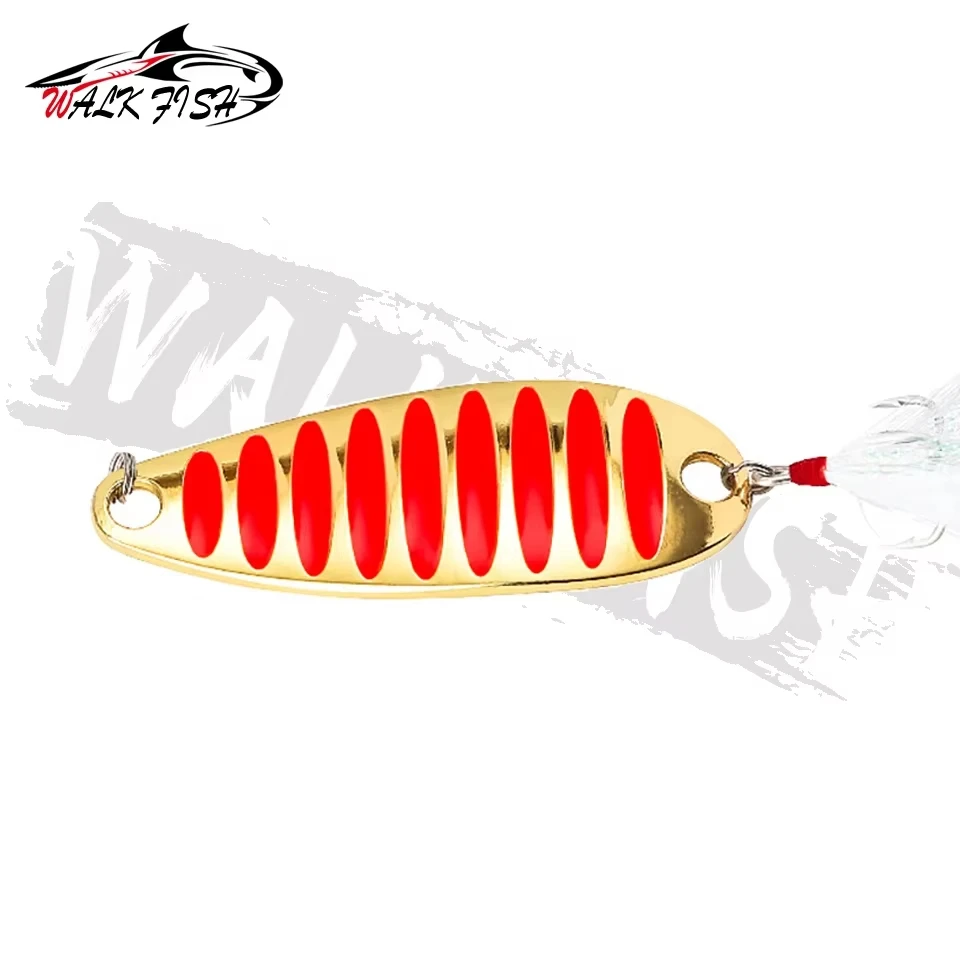 Cuchara Walk Fish palmetazo boca volteada roja - imagen 3