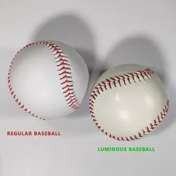 Balón de béisbol noctilucente de PVC luminiscente para entrenar