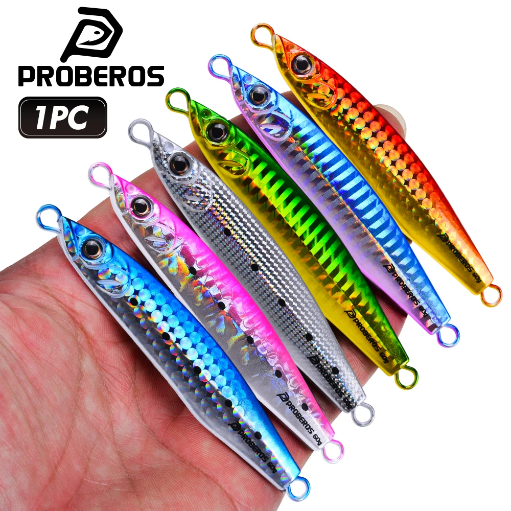 Señuelo jig metálico Proberos Coso – hundimiento lento alta mar - imagen 2