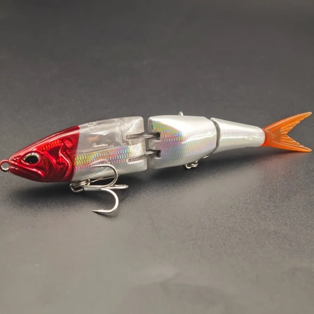 Señuelo articulado brillante de cuerpo duro para pesca en el mar - imagen 2
