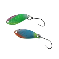 Lures Cuchara de pesca ultraligera eficaz para trucha – colores UV