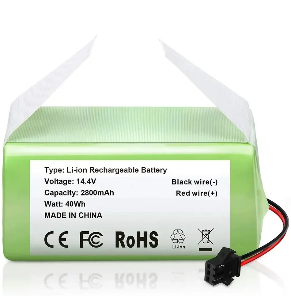 Batería de litio 14.4V para repuesto de aspiradores robot