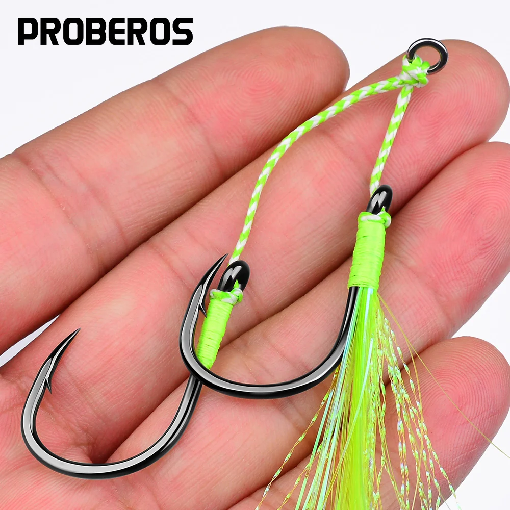 Anzuelos de alto carbono Proberos – agua salada para lubina
