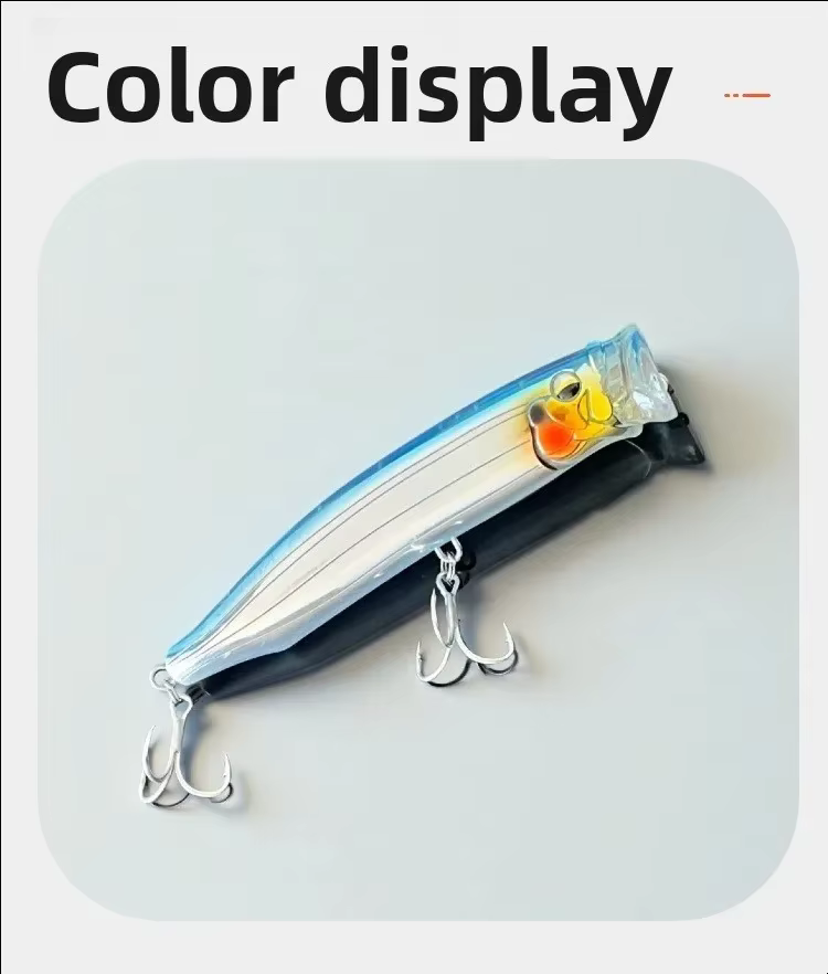Señuelo popper MUKUN colores