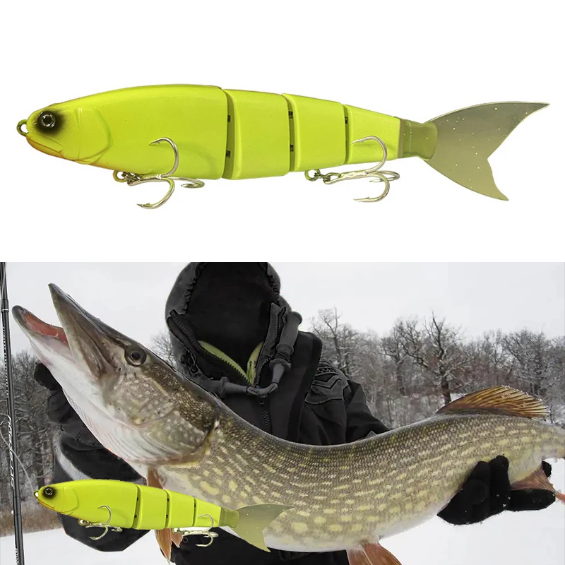 Balam Madness Swimbait gigante articulado para pesca en agua salada - imagen 3