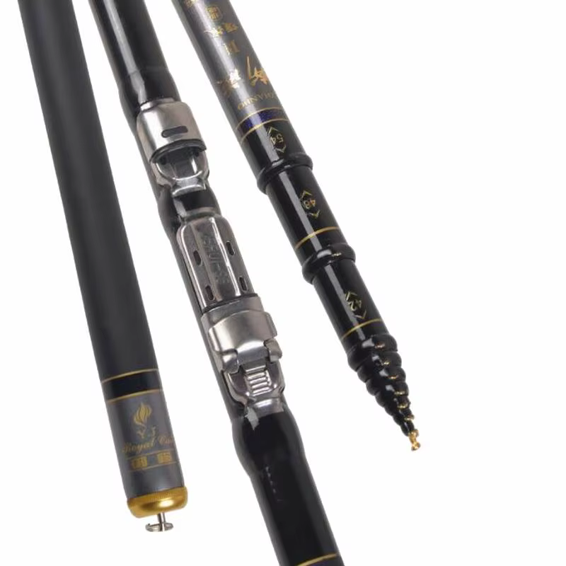 Caña telescópica fibra de carbono – Longitud ajustable 4,5-7,2m