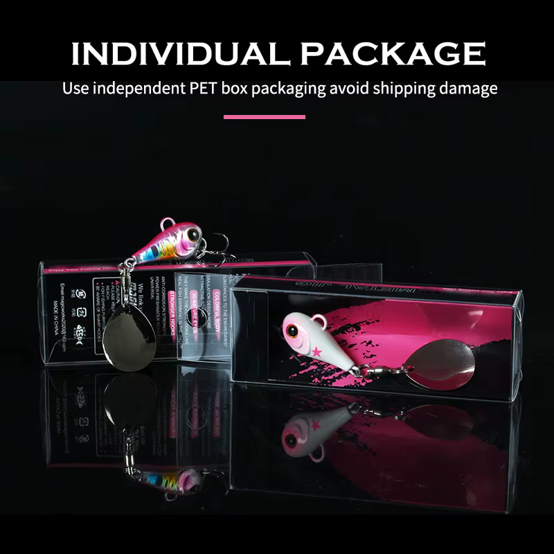 Señuelo Spintail METAL LETOYO 21g - Vibración para Lubina y Lucio - imagen 5