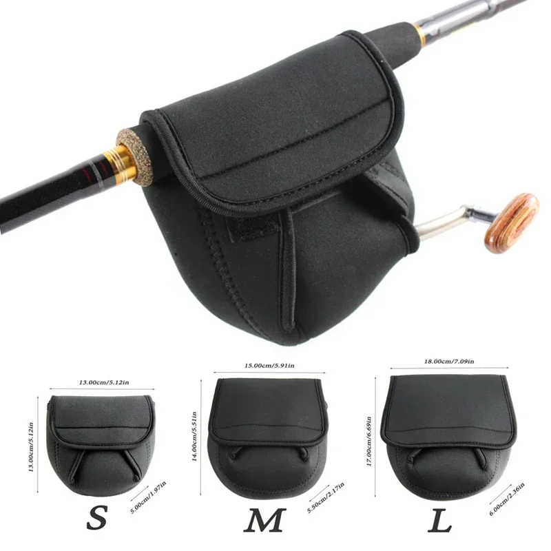 Funda y bolsa giratoria protectora para carrete de pesca - imagen 4