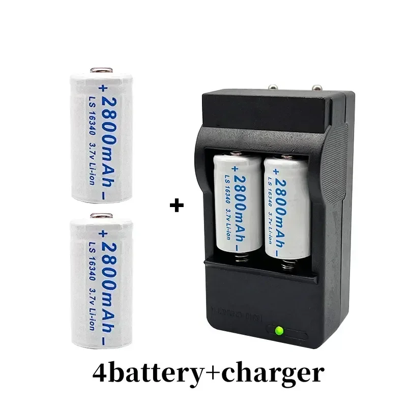 Batería recargable de litio CR123A para cámara de seguridad - imagen 4