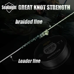 SEAKNIGHT Línea trenzada PE para pesca marina