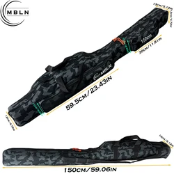 Bolsa de Pesca MBLN Plegable – Porta Cañas 1,5 m Doble Capa
