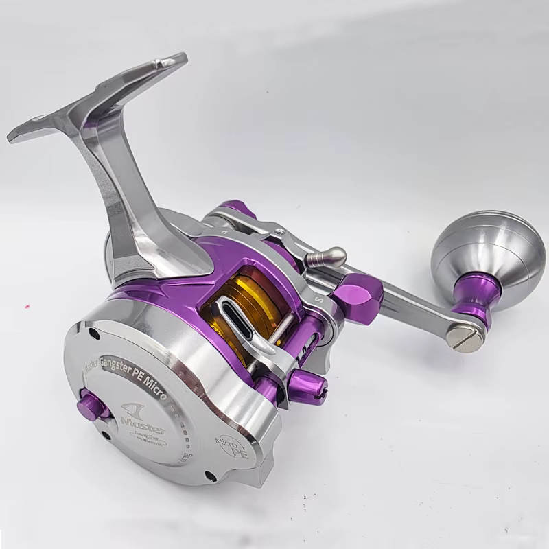 Carrete Tongyuan JM Downward Micro PE – pesca mar con tambor ligero - imagen 3