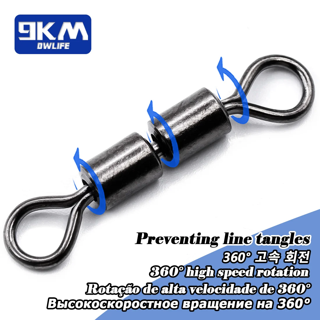 Giratorio Doble Articulación Acero Inoxidable para Agua Salada - imagen 2
