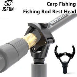 JSFUN Alarma de picada para soporte ajustable de cañas carpa