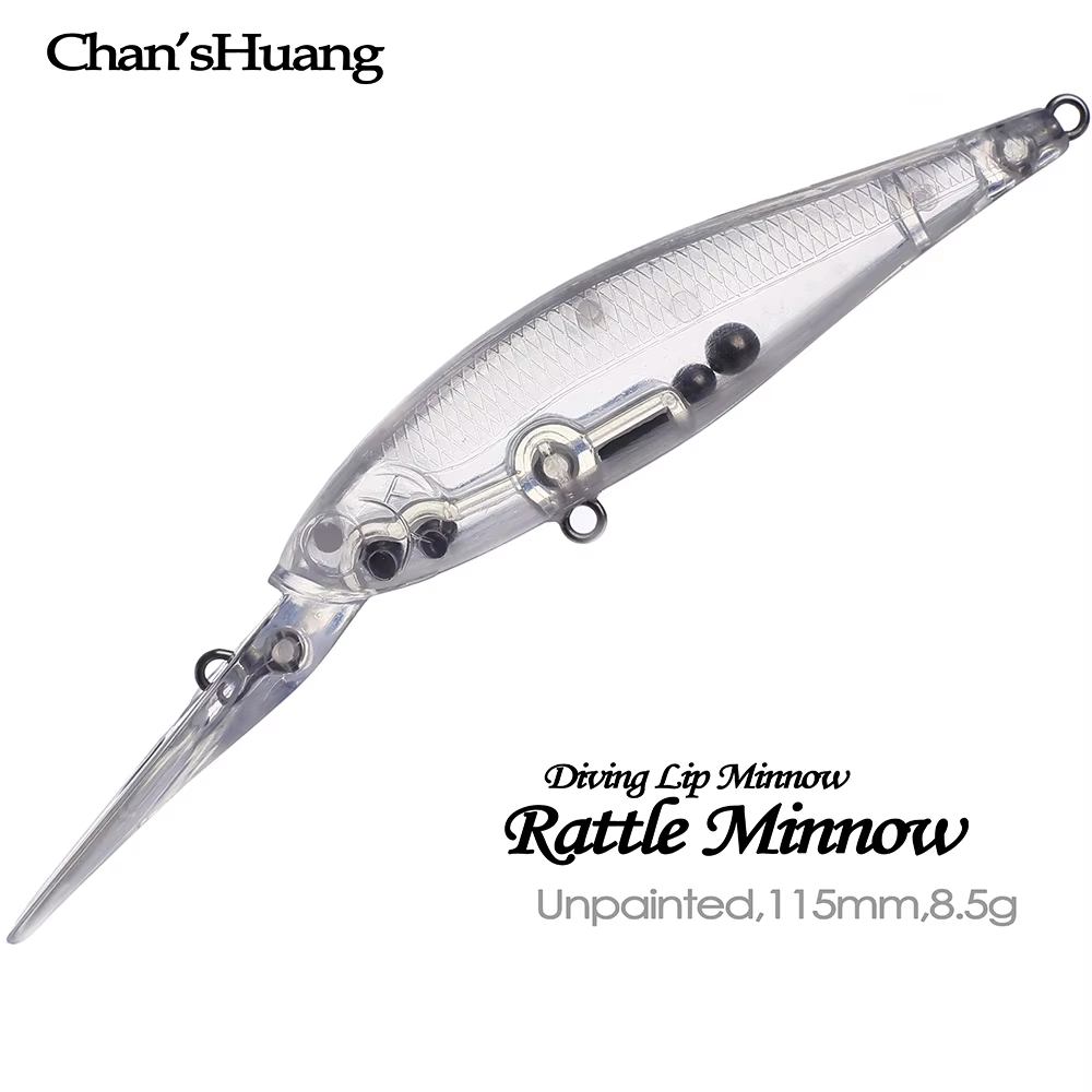 Señuelo Minnow flotante Chan's Huang – Wobbler Jerkbait 115mm