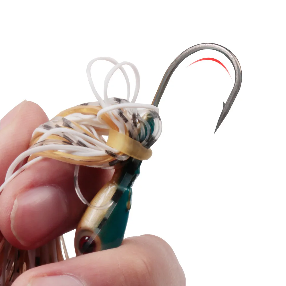 Detalle del anzuelo needle point