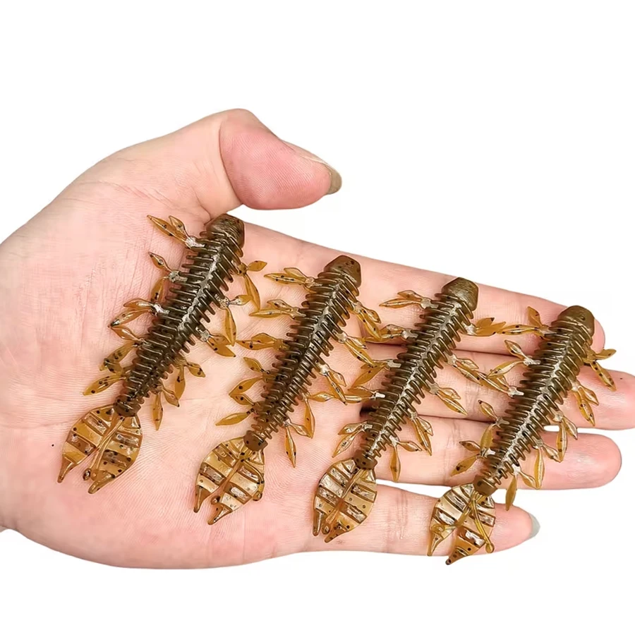 Señuelos Swimbait Cola de Pala para Pesca de Lubina y Carpa - imagen 5