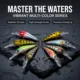 Crankbait flotante de plástico duro para lucio – mini señuelo - imagen 3