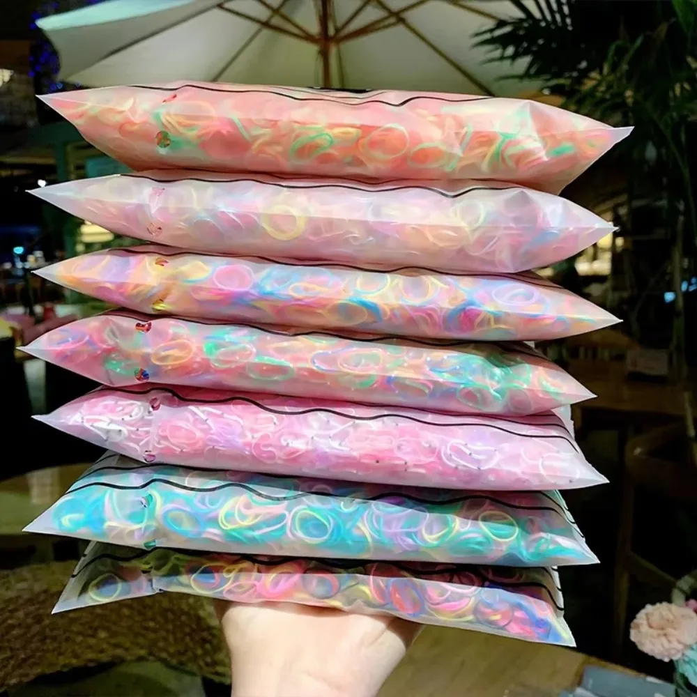 Gomas para el cabello en colores vibrantes