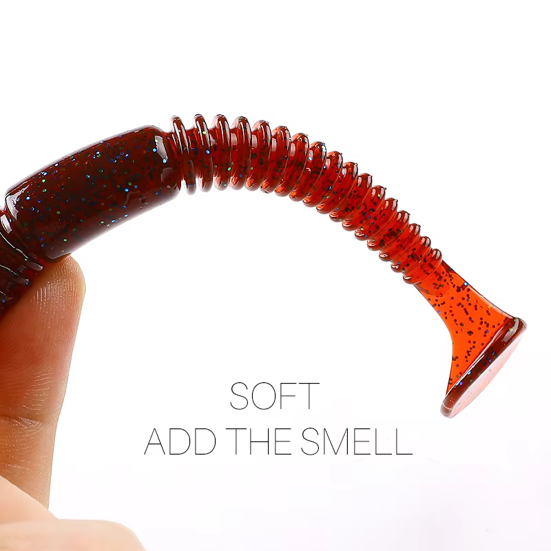 Señuelo Swimbait Jigging con anillo oscilante – Vinilo - imagen 5