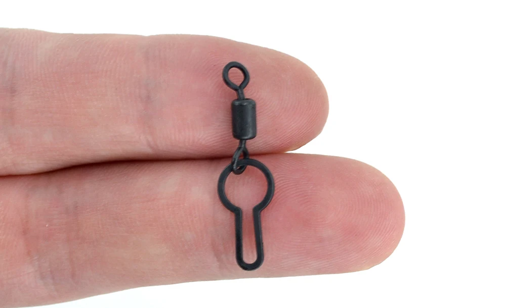 Clips giratorios de malla para pesca de carpa - uso en bolsa PVA