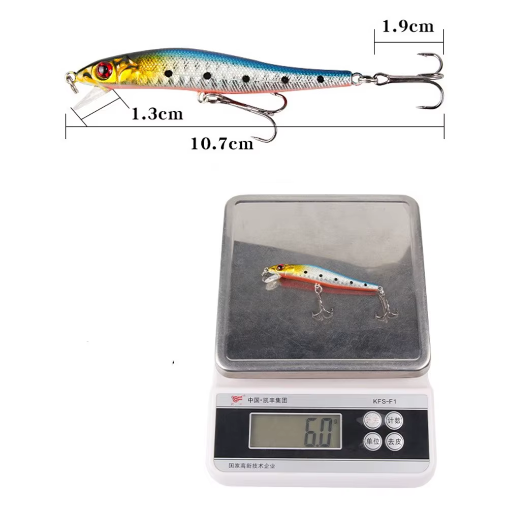 Señuelo Shad para Lucio – 10,7 cm 6g - imagen 2