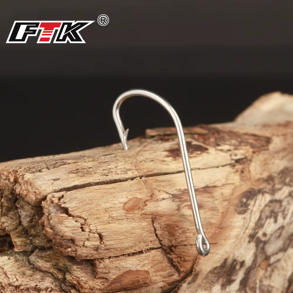 FTK Anzuelos de carpa con púas – Acero inoxidable alto carbono - imagen 5