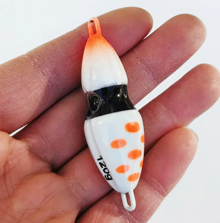 Japan Jig Deslizante Cabeza de Plomo con Falda para Pargo y Orata